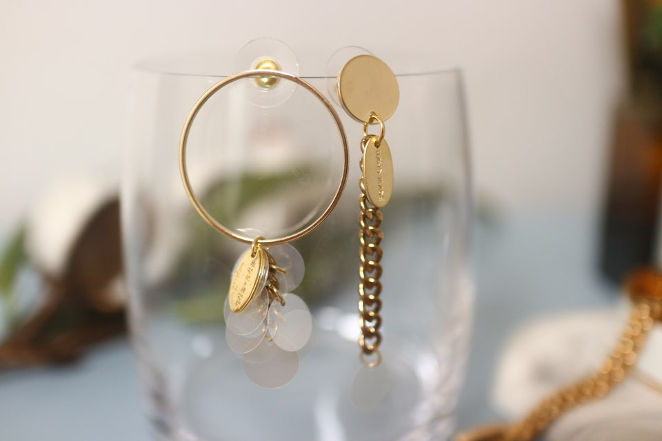 Transparent unfold earrings daily drop Colorful fe