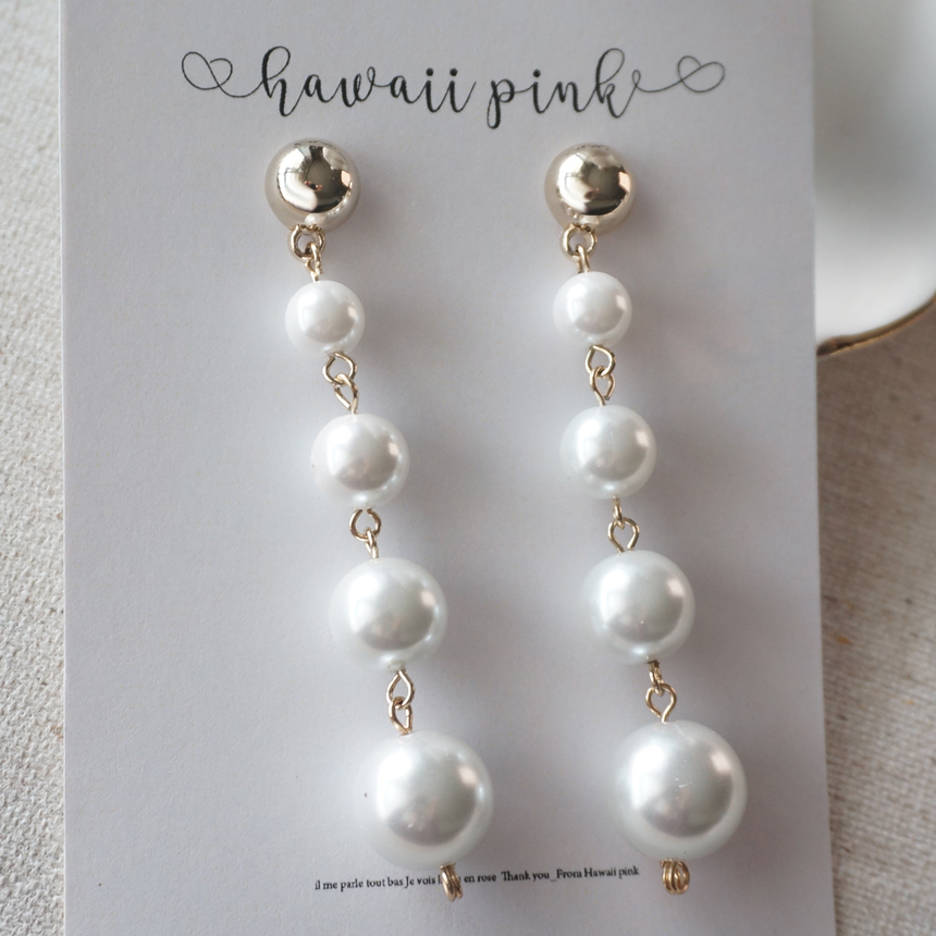 Specials Vintage Flower Cubic Pearl Tassel Heart D