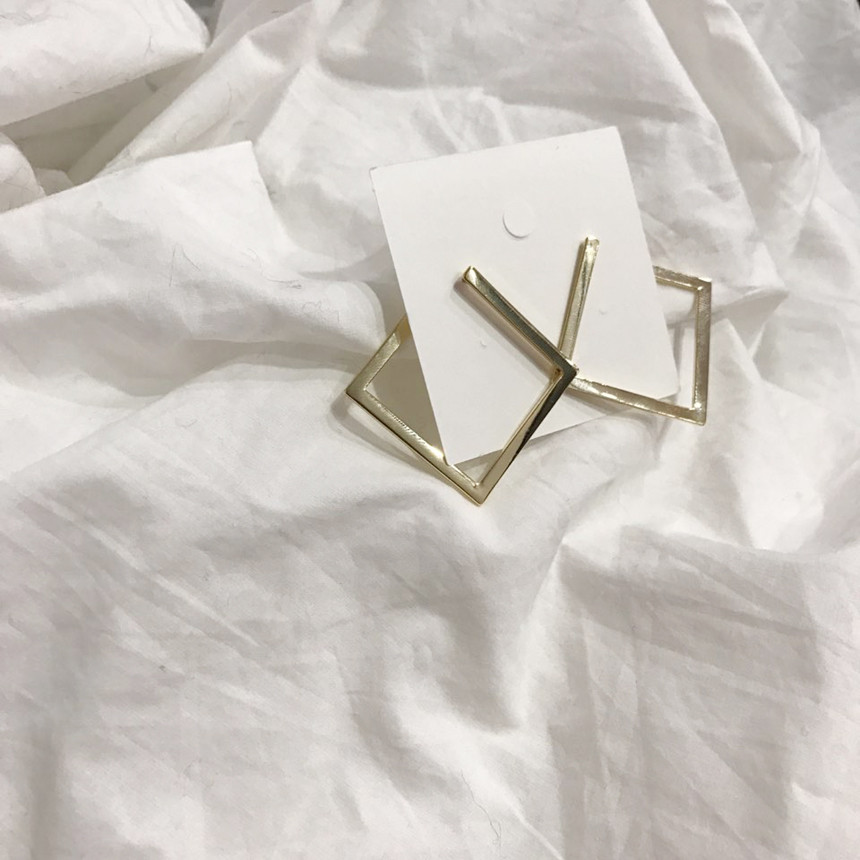 Modern Earrings Gold Drop Earrings Antique Fashion