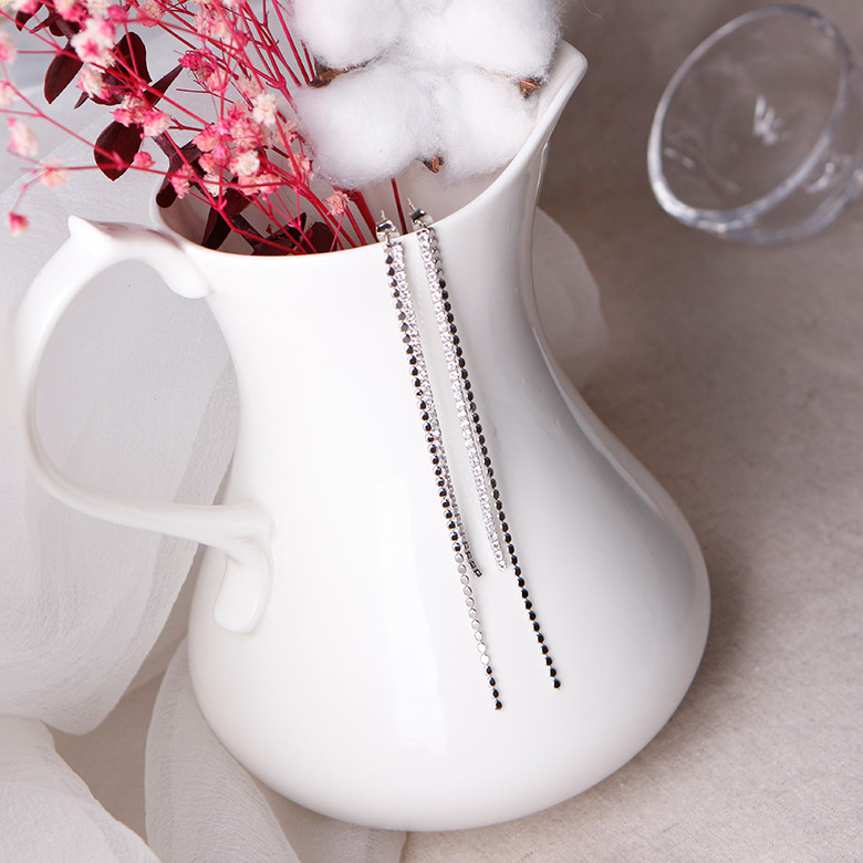 <b><p>Widow Drop Earrings sh Bl Circle Silver The</p></b><b><p>ウィドウ ドロップイヤリング 輝く ブブサークルシルバー ラインがきれい ラブリー</p></b><br /><br /><p align='center'>