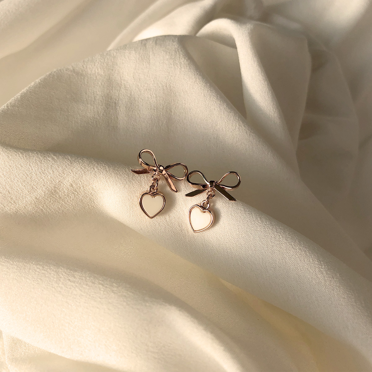 Free Shipping Heart Ring Pomade Cubic 7 pearl earr