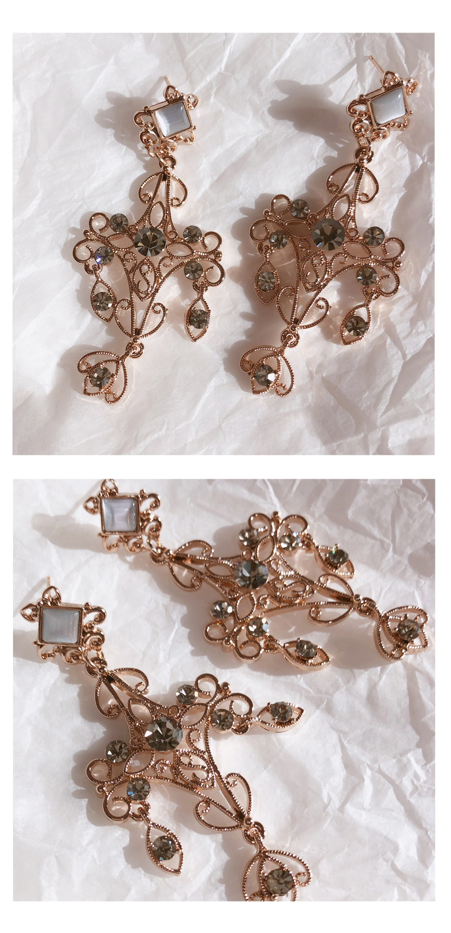 Cross lace bold drop earrings earrings antique god