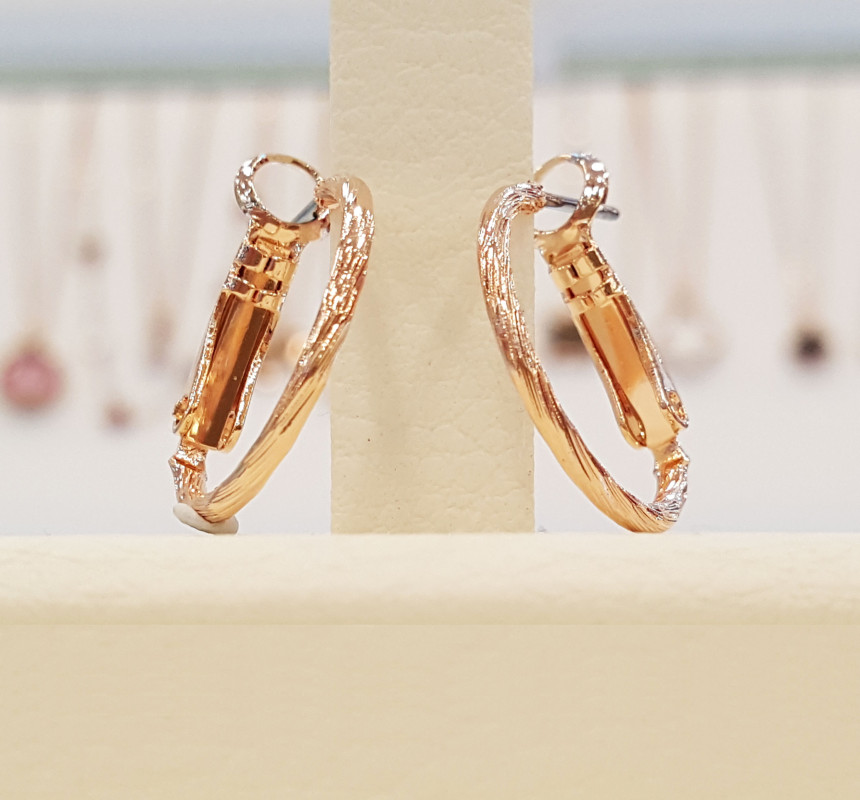 Volare Pink 2cm Earrings DA104 cute outfit look da