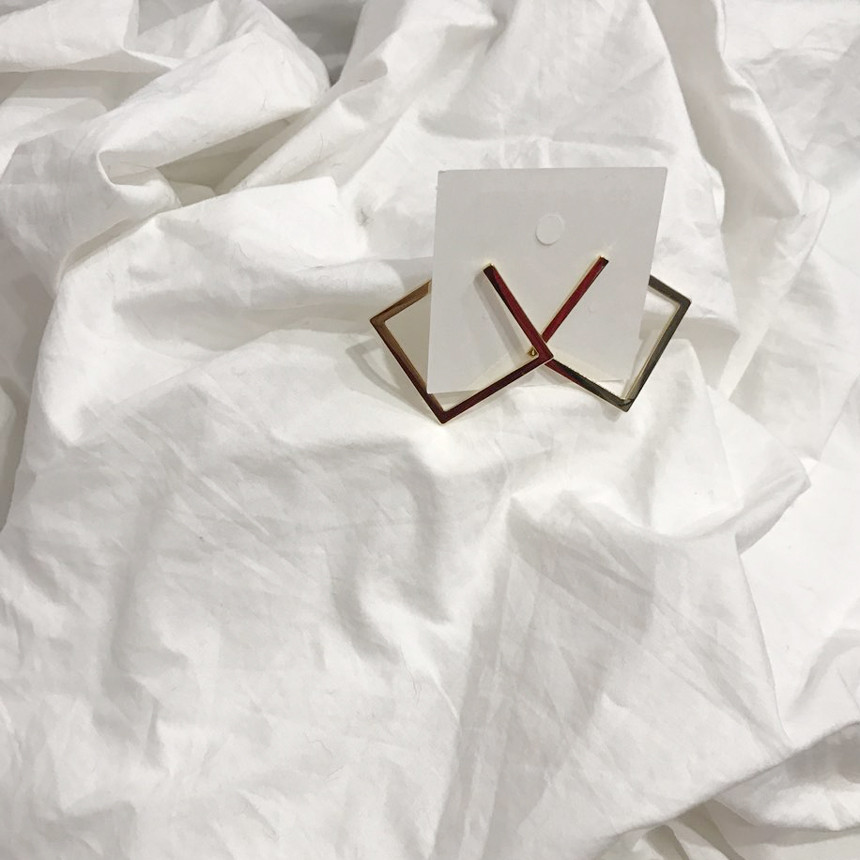 Modern Earrings Gold Drop Earrings Antique Fashion