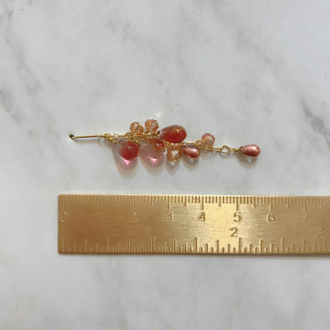 In Grapefive Beads Drop Earrings Contemporary Styl