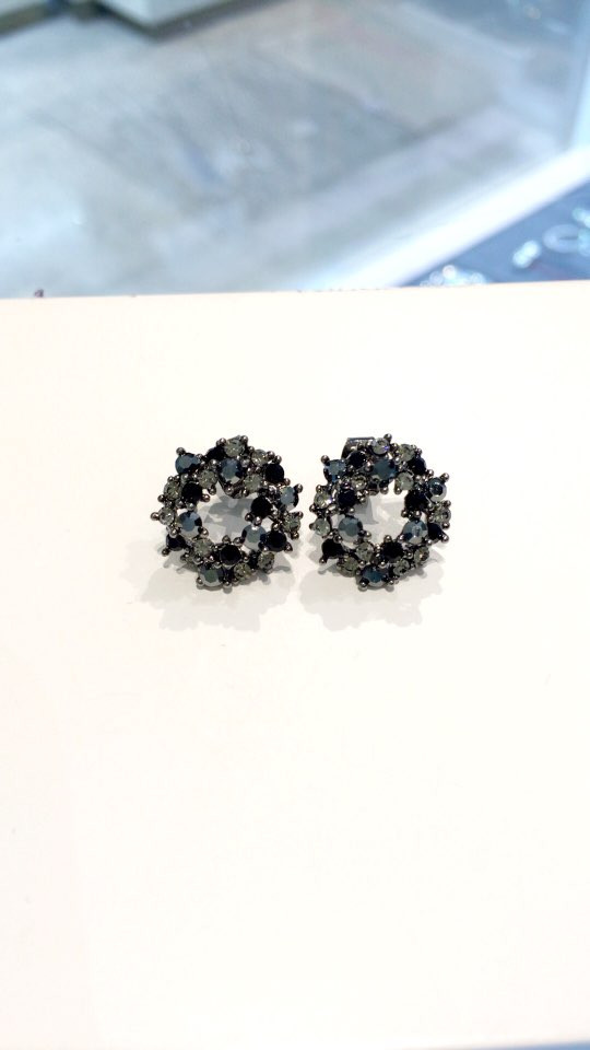 Eyeliner Angel Flower Earrings AJBE2369