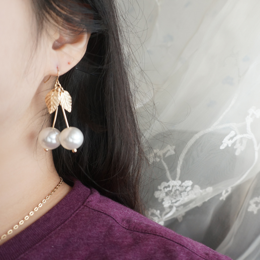 Specials Vintage Flower Cubic Pearl Tassel Heart D