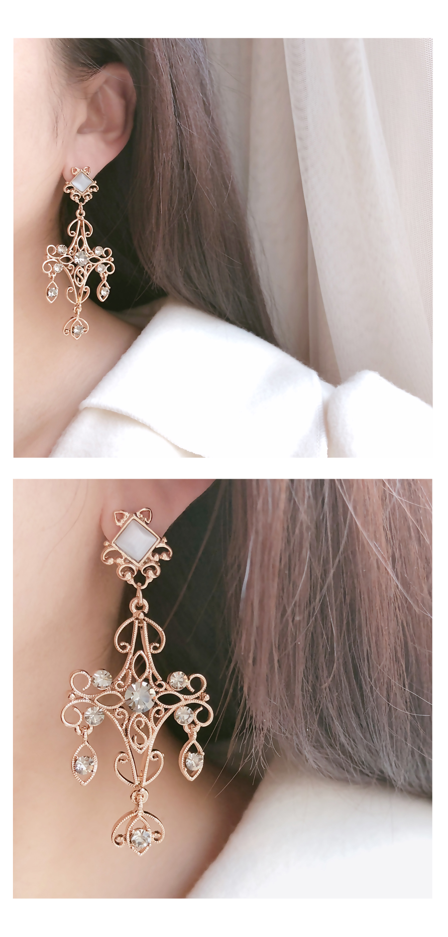 Cross lace bold drop earrings earrings antique god