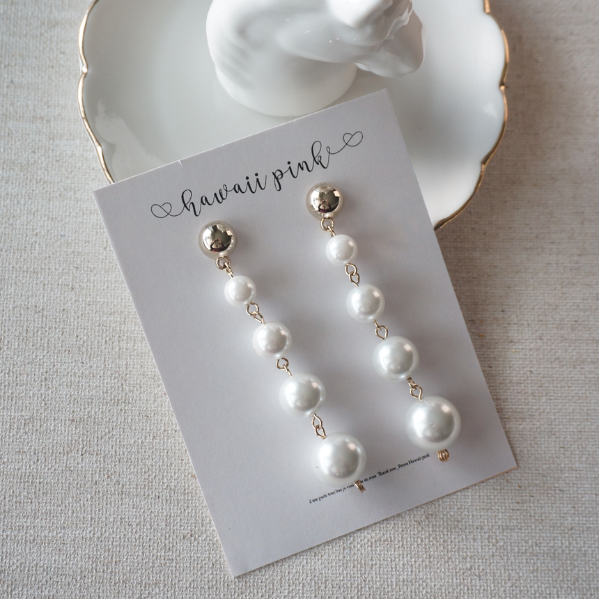 Specials Vintage Flower Cubic Pearl Tassel Heart D