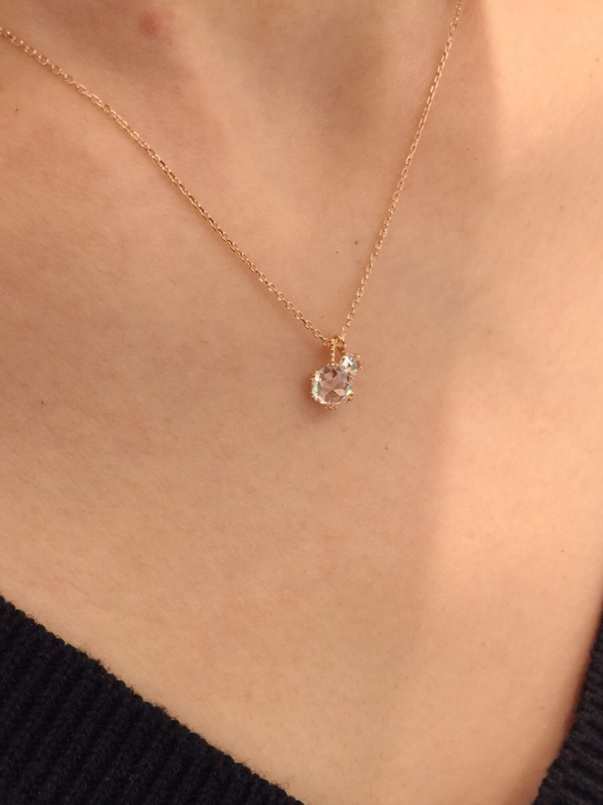 Lloyd dome cutting necklace LNN17206 LPTG2098 Love