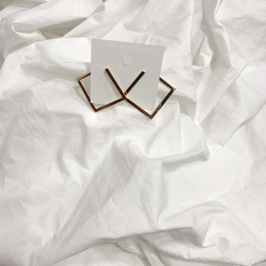 Modern Earrings Gold Drop Earrings Antique Fashion