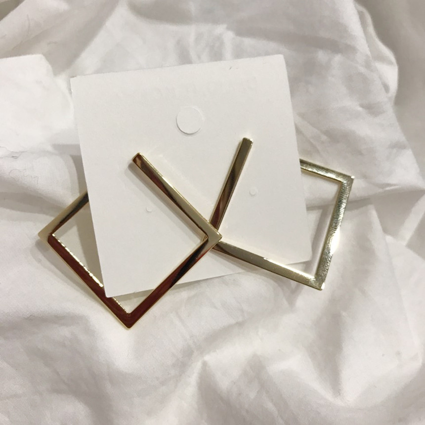 Modern Earrings Gold Drop Earrings Antique Fashion