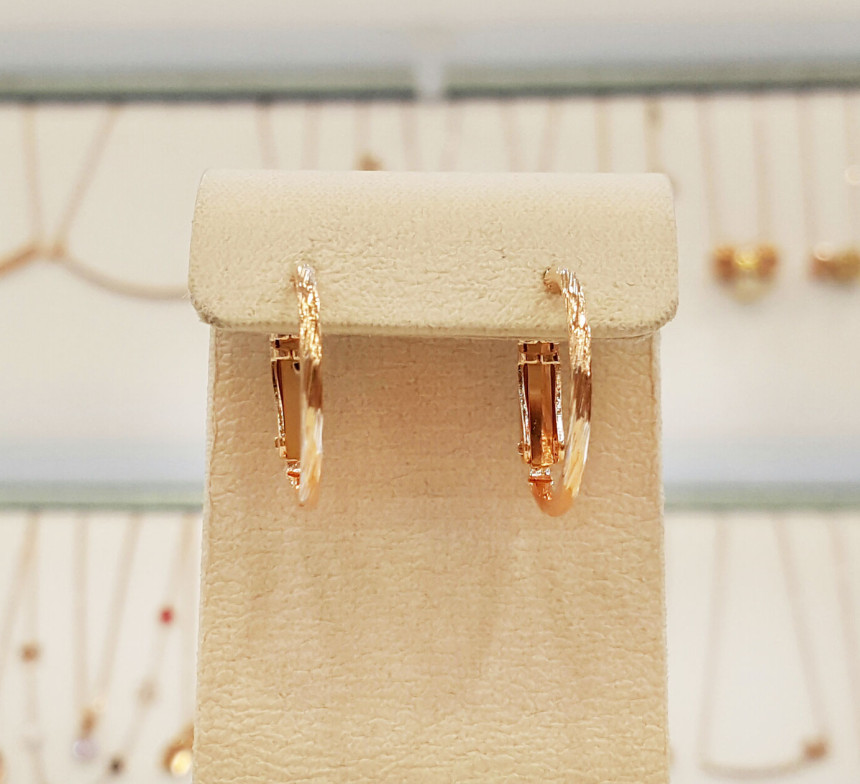 Volare Pink 2cm Earrings DA104 cute outfit look da