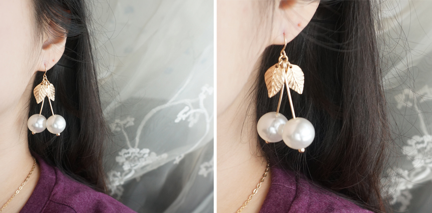 Specials Vintage Flower Cubic Pearl Tassel Heart D