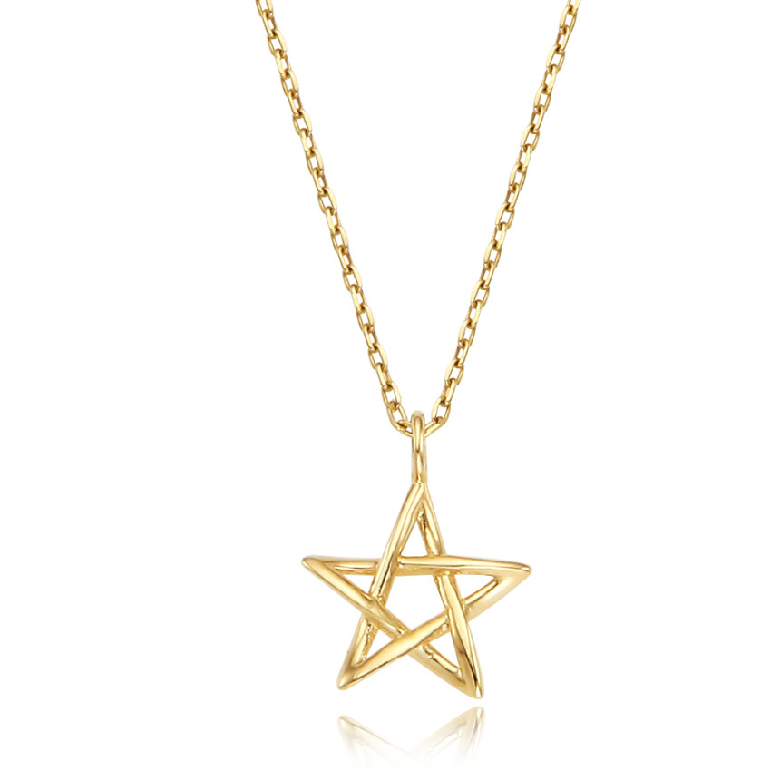 Tua Hua 14K Star Necklace TT0033