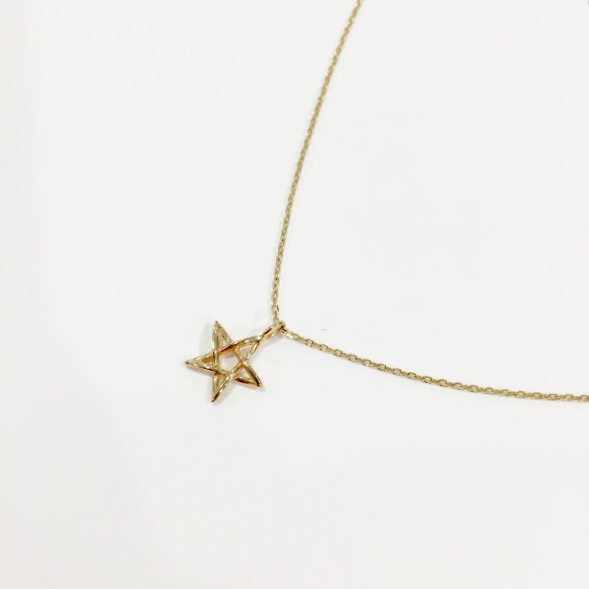Tua Hua 14K Star Necklace TT0033