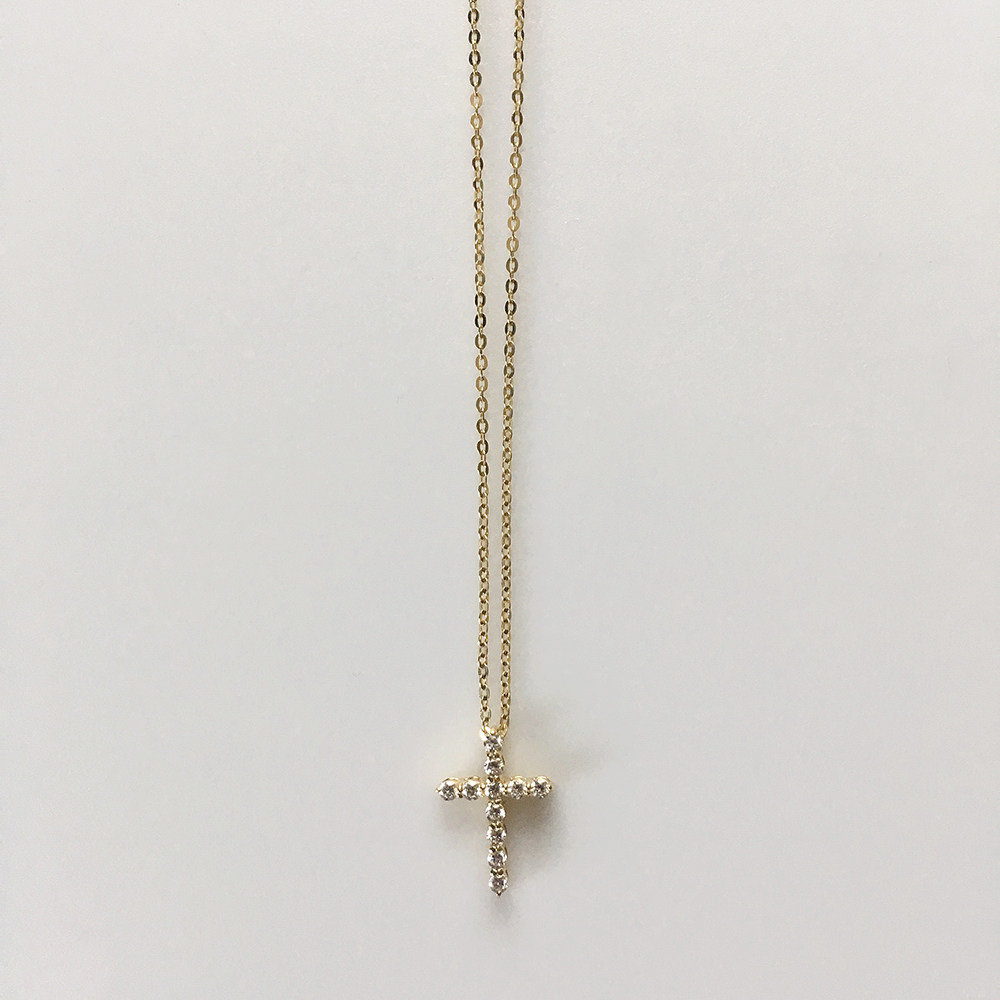 Cordelia 14k_ Bling Ring Cross Necklace Proposal 1