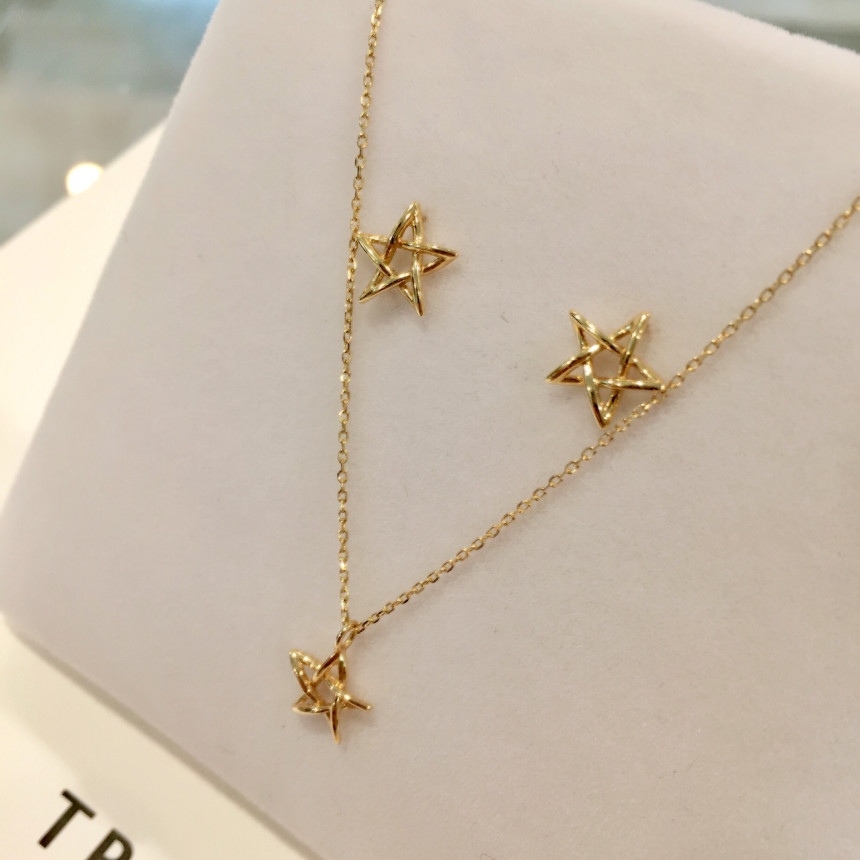 Tua Hua 14K Star Necklace TT0033