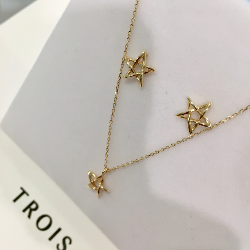 Tua Hua 14K Star Necklace TT0033