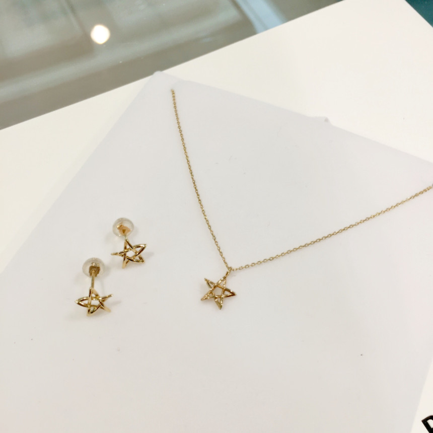 Tua Hua 14K Star Necklace TT0033