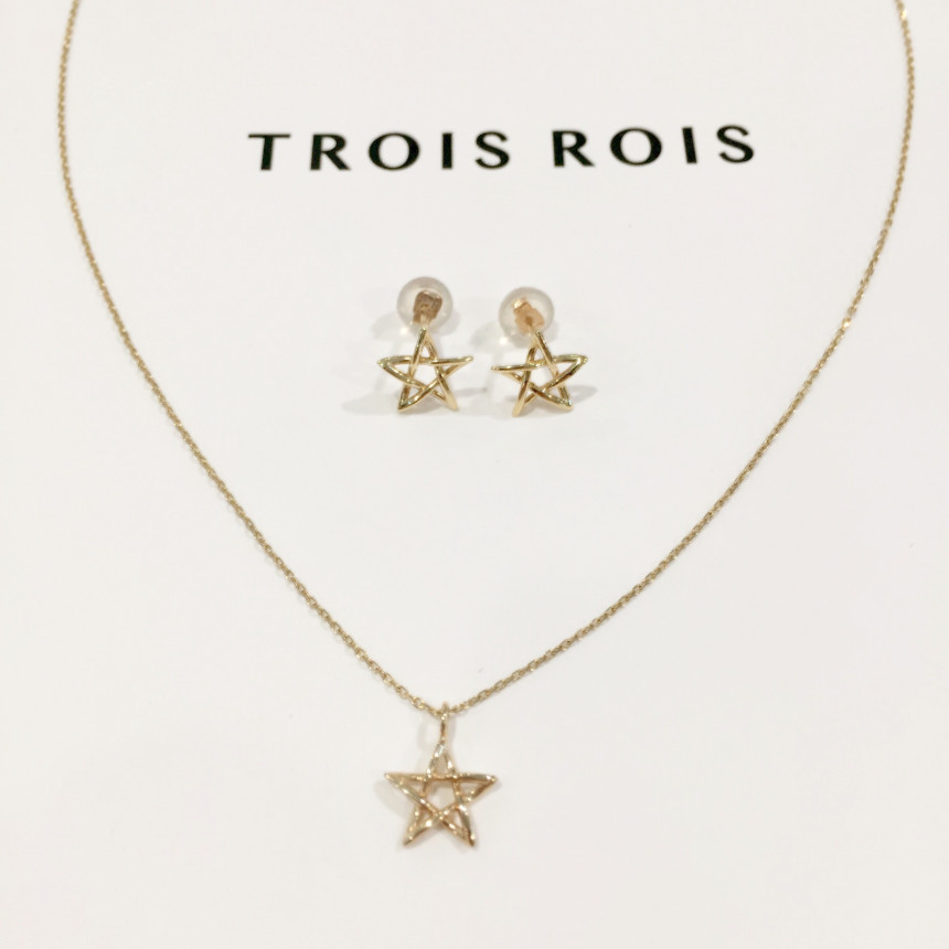 Tua Hua 14K Star Necklace TT0033