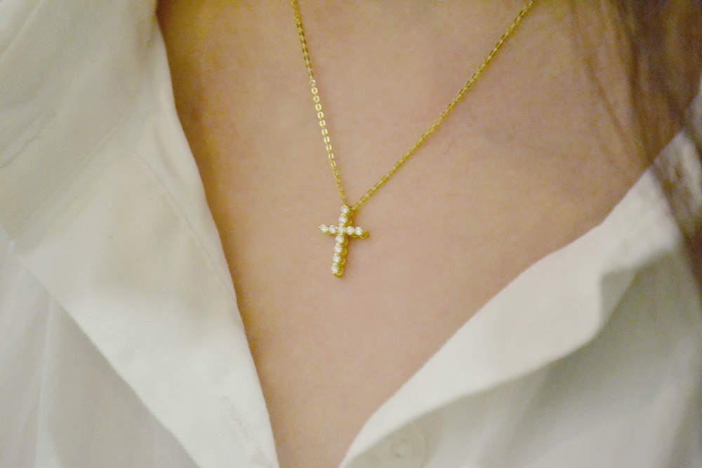 Cordelia 14k_ Bling Ring Cross Necklace Proposal 1