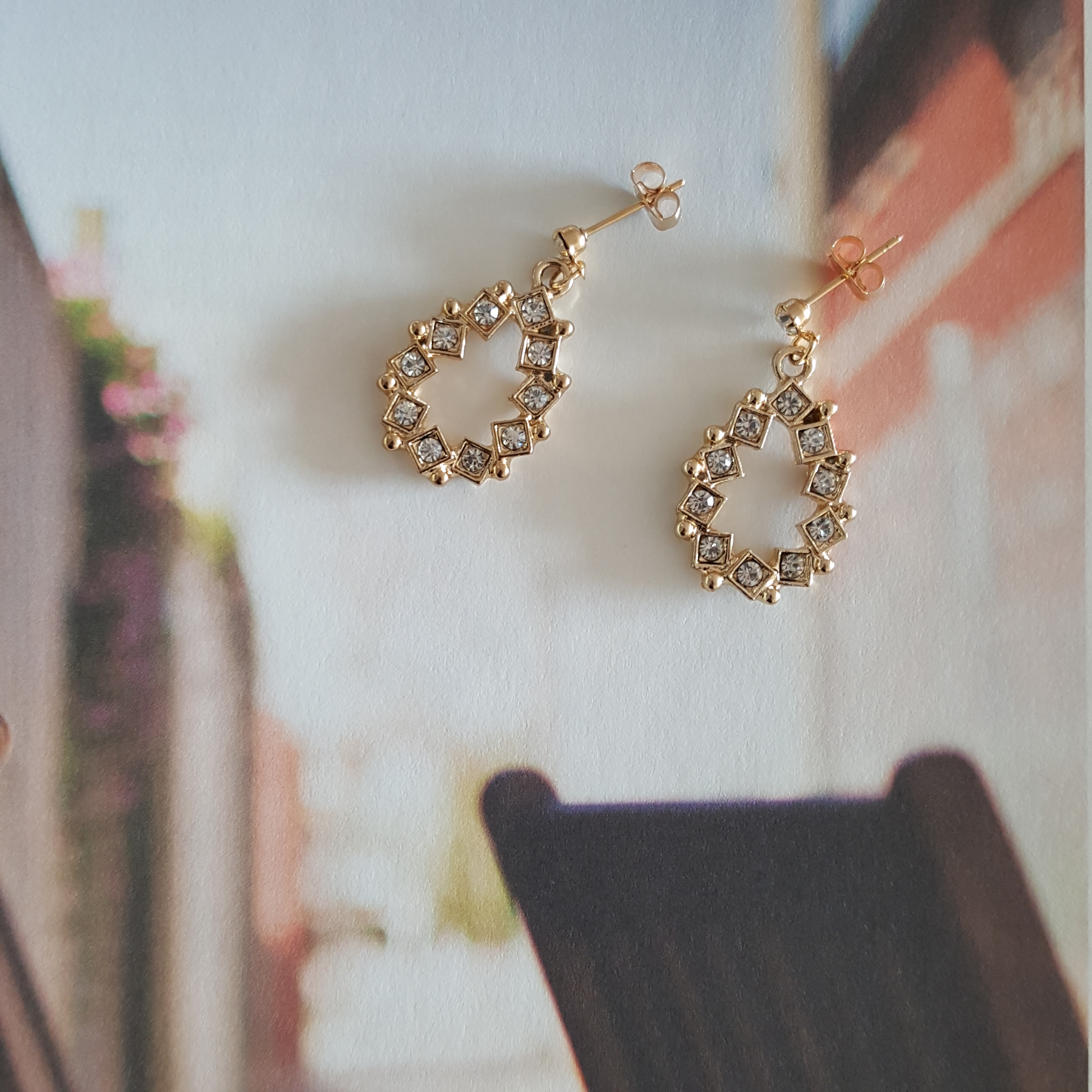 Jewelry Drop Earrings Classical Gentleman Look Bol