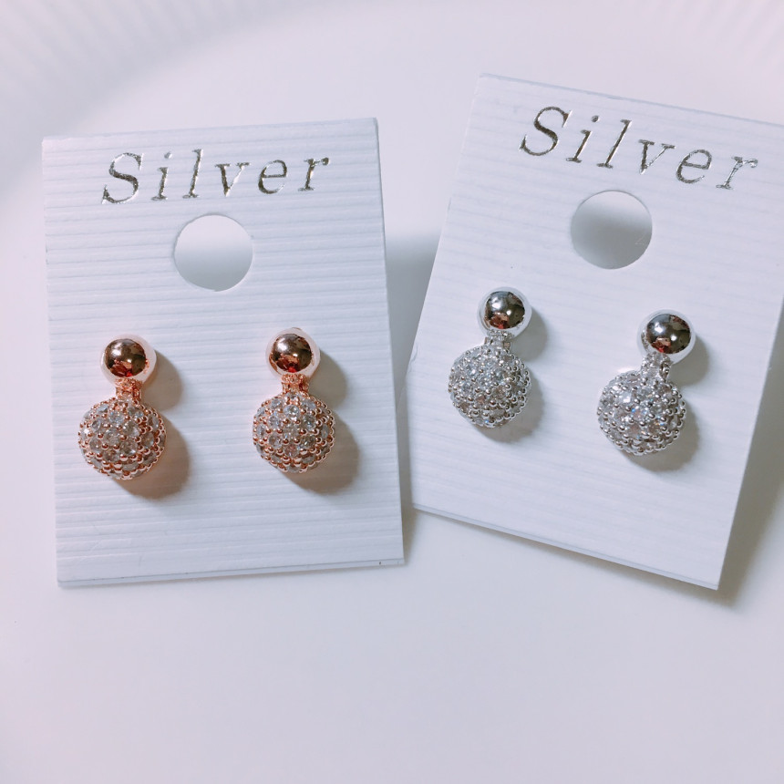 Luce Cubic Peacock Earring 2color LKJ1047 Attracti