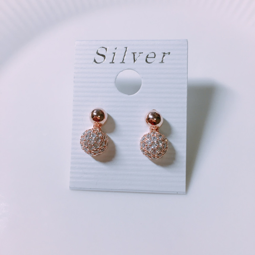 Luce Cubic Peacock Earring 2color LKJ1047 Attracti