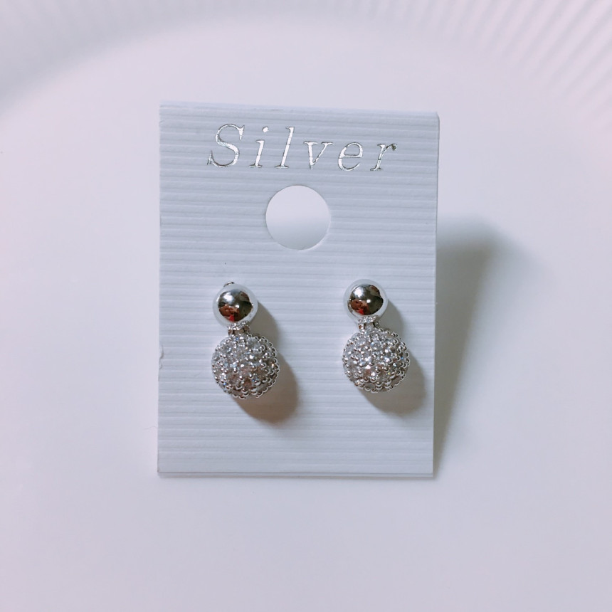 Luce Cubic Peacock Earring 2color LKJ1047 Attracti