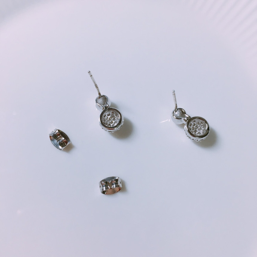 Luce Cubic Peacock Earring 2color LKJ1047 Attracti