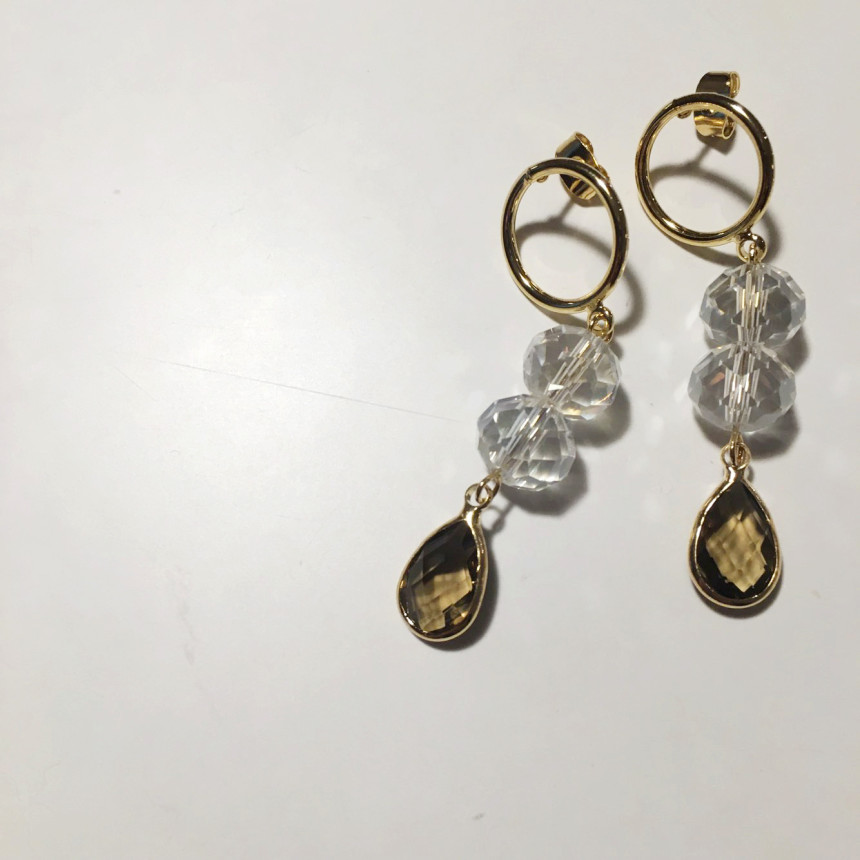 Love Drop Earrings 3color Date Fashion Fashionable