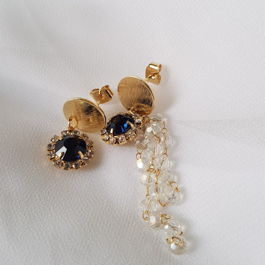 Giuseppe Cubic untitled drop earrings 3color custo