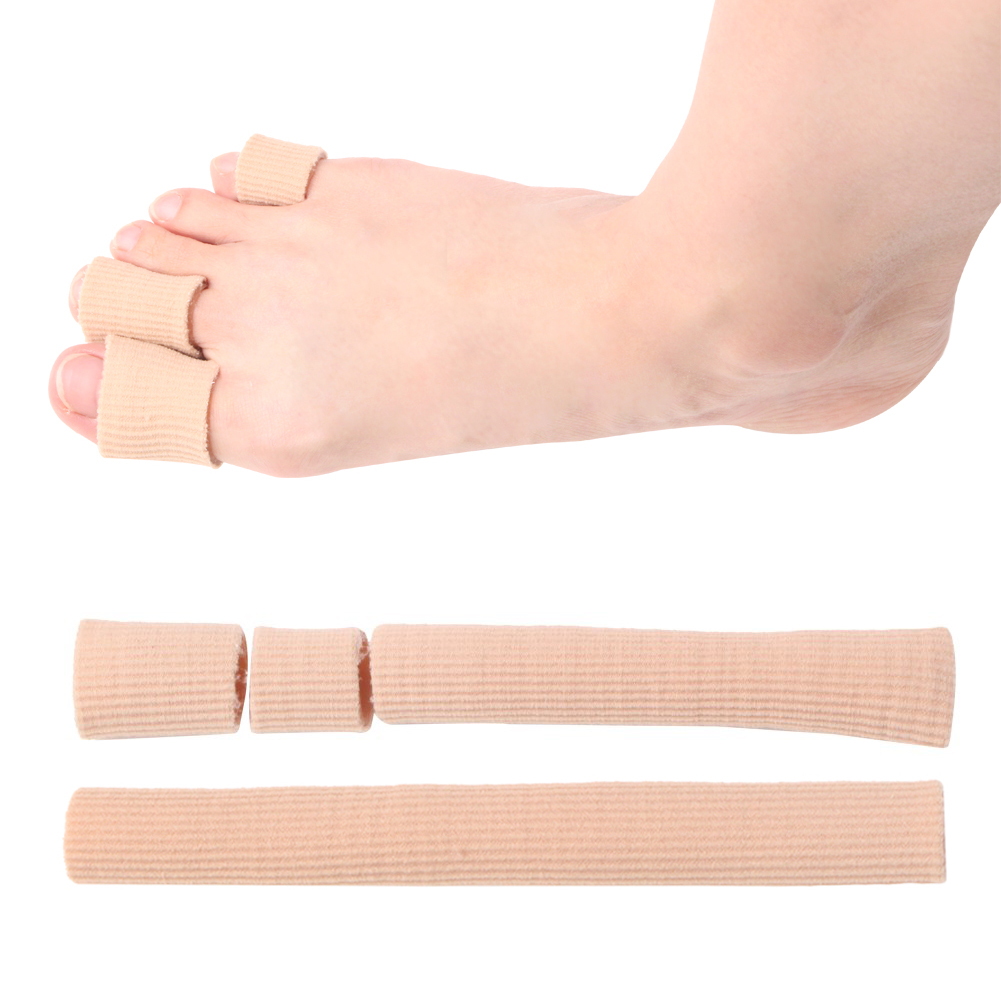 풋인솔 손가락 발가락 통증·마찰 완화 젤 보호 튜브 재사용가능