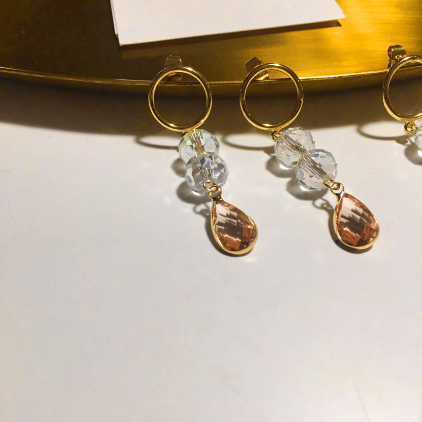 Love Drop Earrings 3color Date Fashion Fashionable