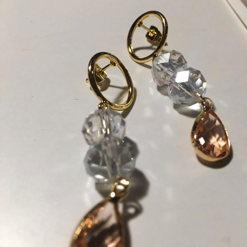 Love Drop Earrings 3color Date Fashion Fashionable