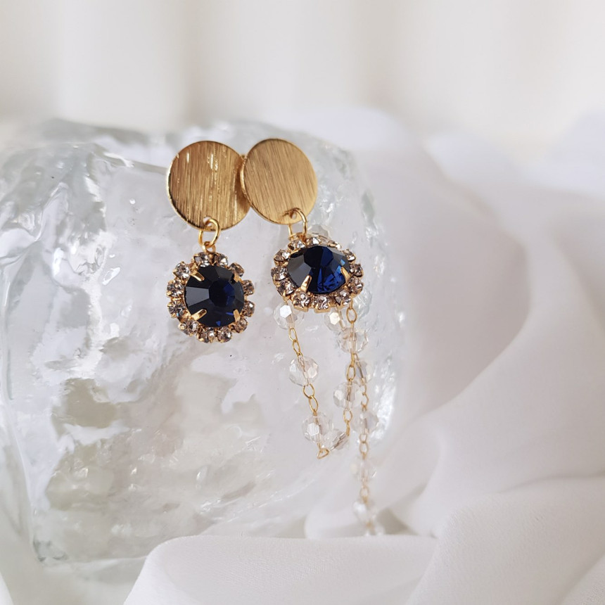Giuseppe Cubic untitled drop earrings 3color custo