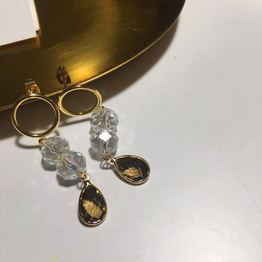 Love Drop Earrings 3color Date Fashion Fashionable