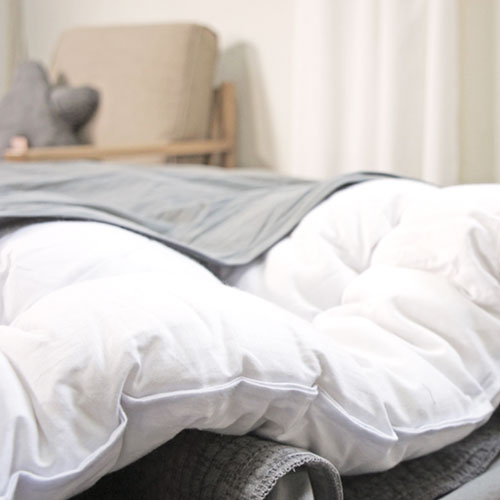 숯 꽃자수 목화솜 요매트 (순면 요커버와 목화 요솜 세트) 퀸 사이즈