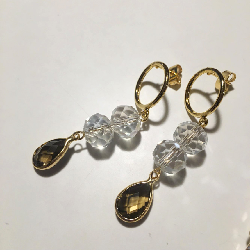 Love Drop Earrings 3color Date Fashion Fashionable