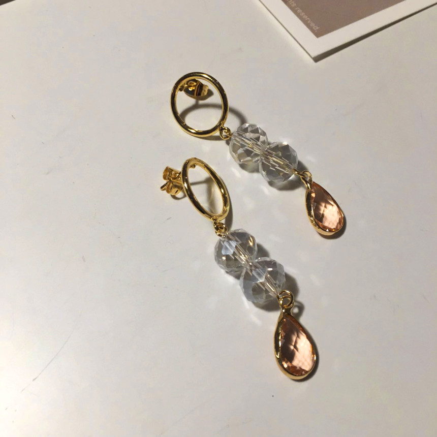 Love Drop Earrings 3color Date Fashion Fashionable