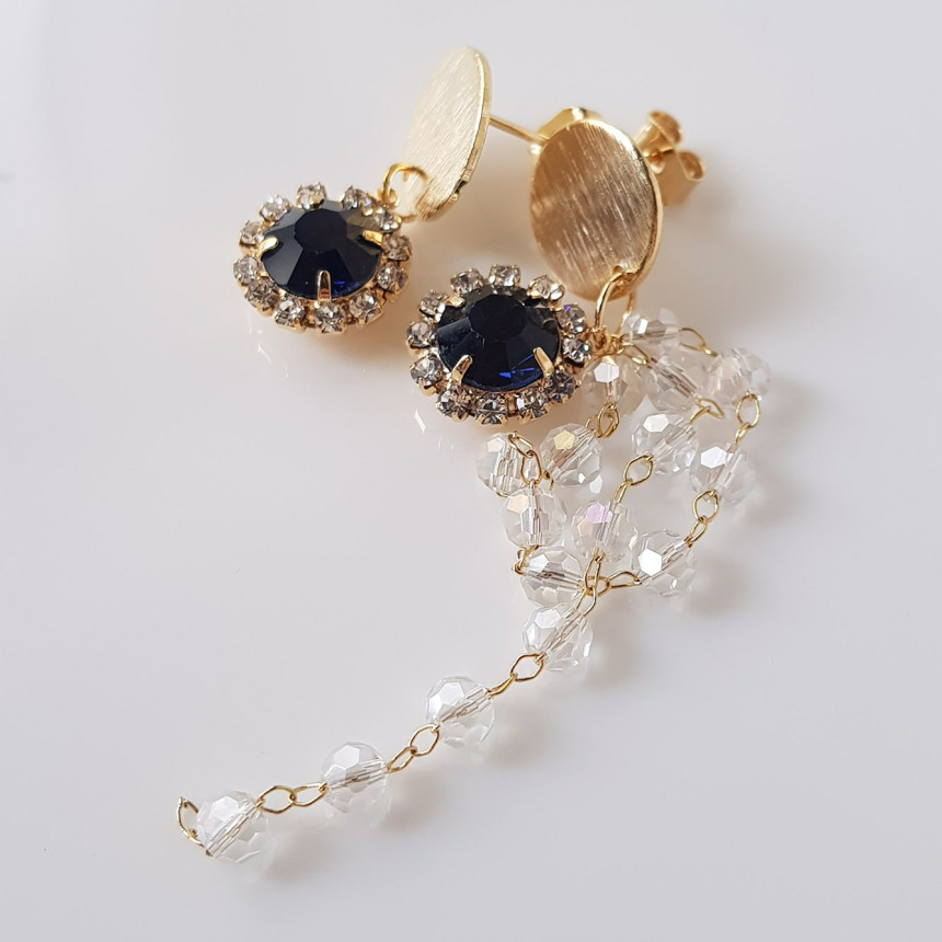 Giuseppe Cubic untitled drop earrings 3color custo