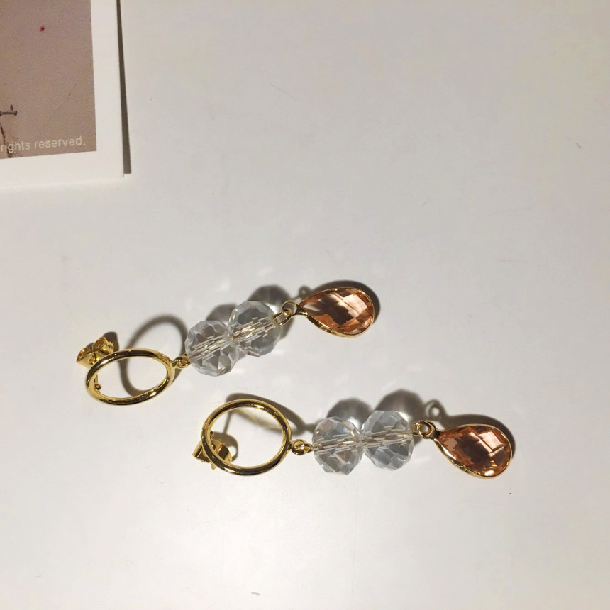 Love Drop Earrings 3color Date Fashion Fashionable