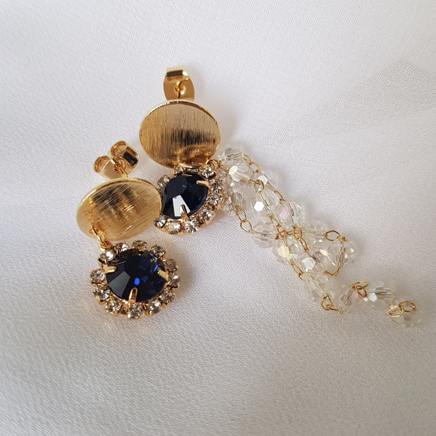 Giuseppe Cubic untitled drop earrings 3color custo