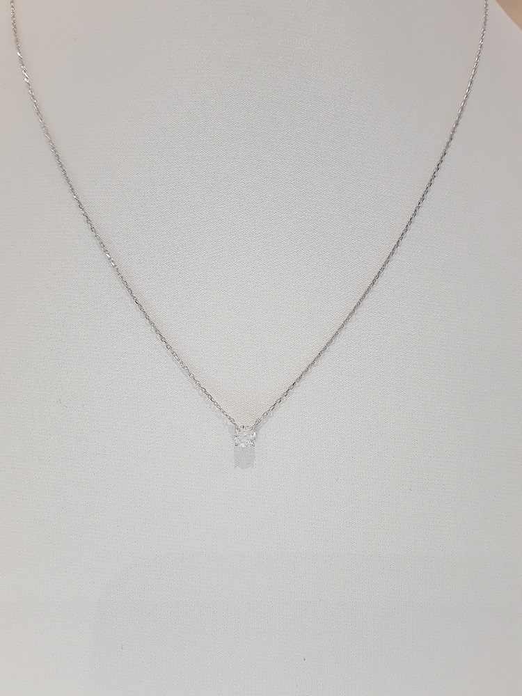 Stonehenge White Gold Necklace G1573 Wedding Cody 