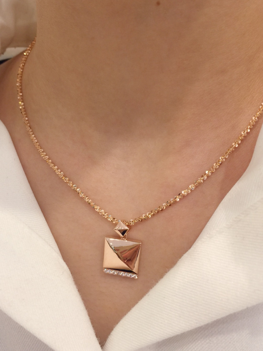 Lloyd's Square Volume Necklace LPP17062 LNC1702