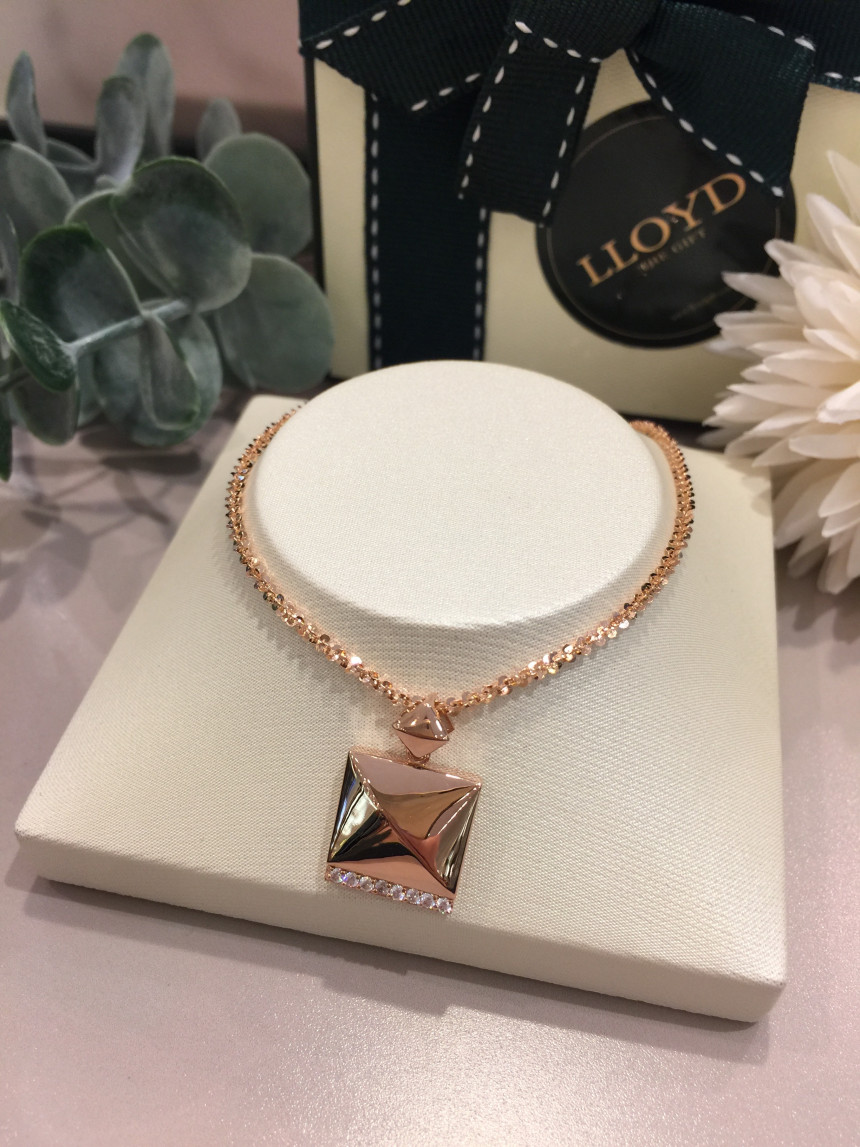 Lloyd's Square Volume Necklace LPP17062 LNC1702
