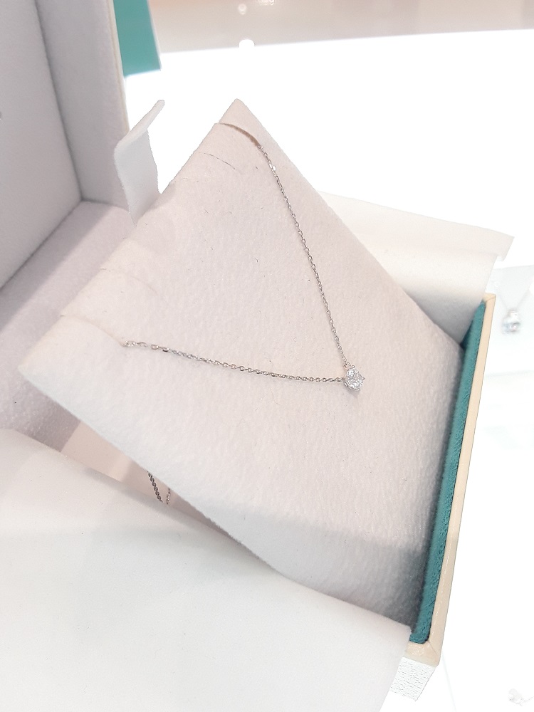 Stonehenge White Gold Necklace G1573 Wedding Cody 