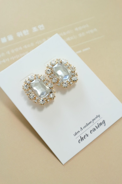 titaniumpost gold antique bold earrings bling blin