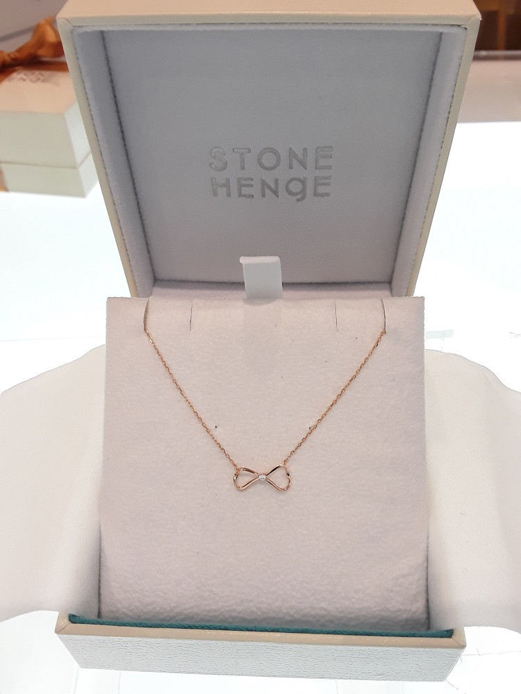Stonehenge rose gold necklace T0811 Lovely coordin